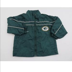 Packers kids windbreaker